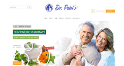 Desktop Screenshot of drpatels.com